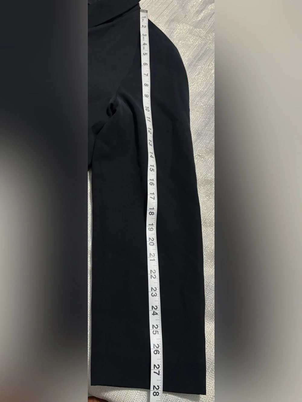 Burberry London Black Trench Coat Nova Check Removable Wool Liner Size 10R Long - Picture 12 of 16